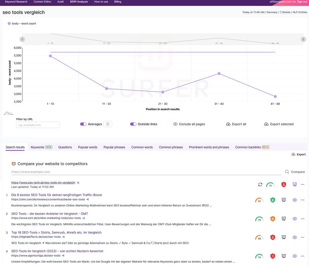 surfer-seo-serp-analyzer-start